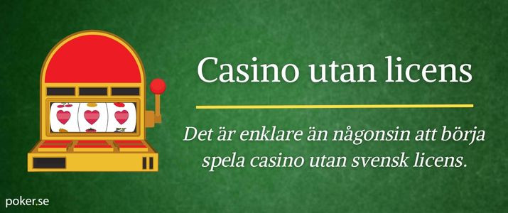Upptäck Fördelarna med casino utan licens 69