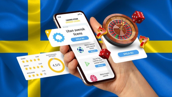Casino utan svensk licens Betala med Swish