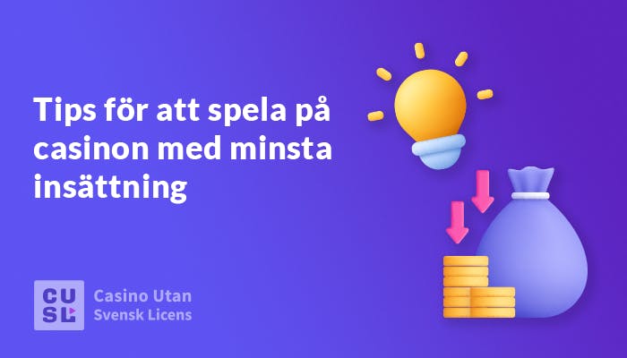Utländska Casino med Låg Insättning - Bästa Alternativen 2023